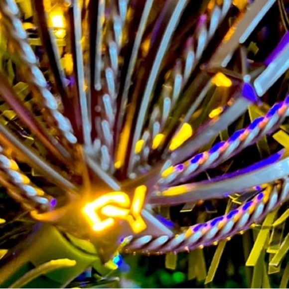 David Yurman Starburst w/ dangle black cord. Don as Necklace/Ornament - Picture 2 of 10